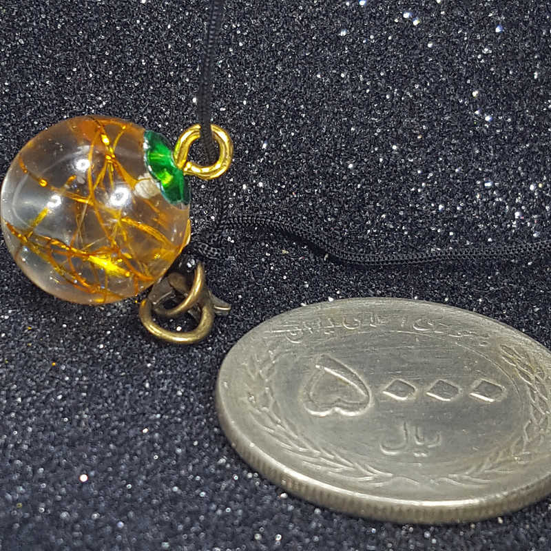 گردنبند دخترانه مدل نخ طلا توپی گردنبند دخترانه مدل نخ طلا توپی