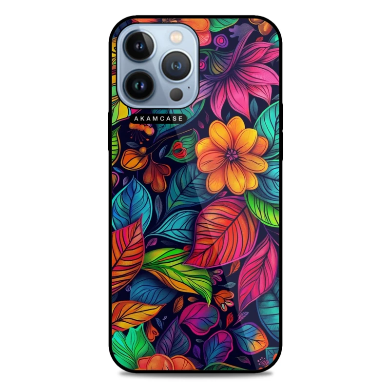 کاور آکام مدل AMC-WA13PROMAX-FLOWERS-36 مناسب برای گوشی موبایل اپل iPhone 13 Pro Max