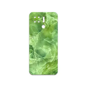 MAHOOT Green-Crystal-Marble Cover Sticker for Xiaomi Redmi 10C
