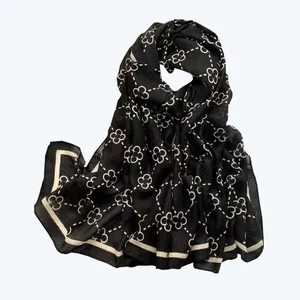 شال زنانه مدل نخ پنبه کد s9325