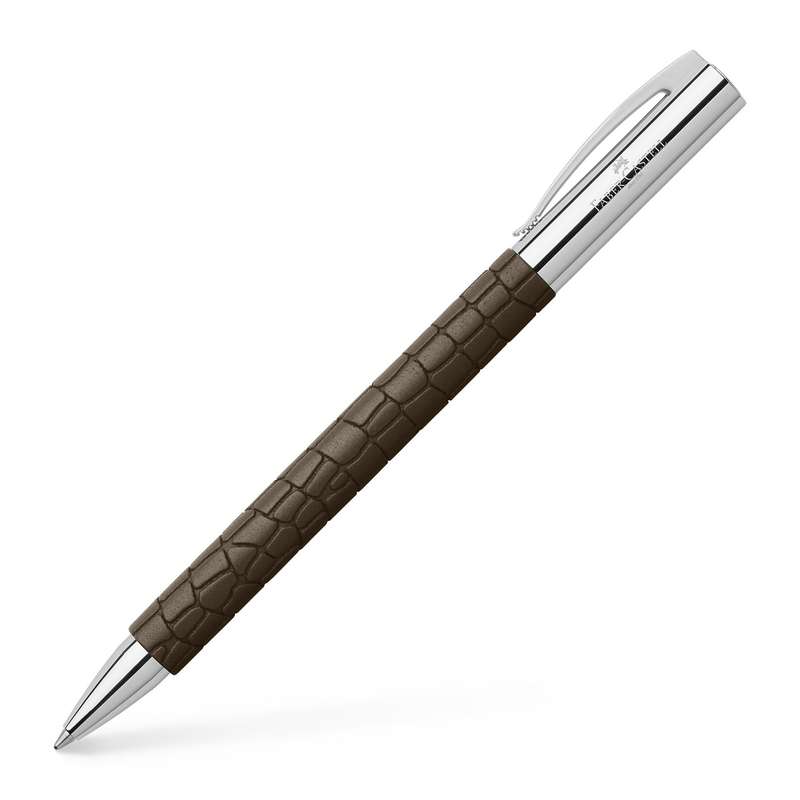 خودکار فابر کاستل مدل Ambition Ballpoint Pen - 3D Croco
