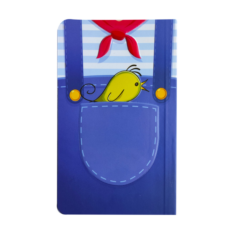 دفترچه یادداشت 100 برگ مدل برجسته عرشی کد NS6