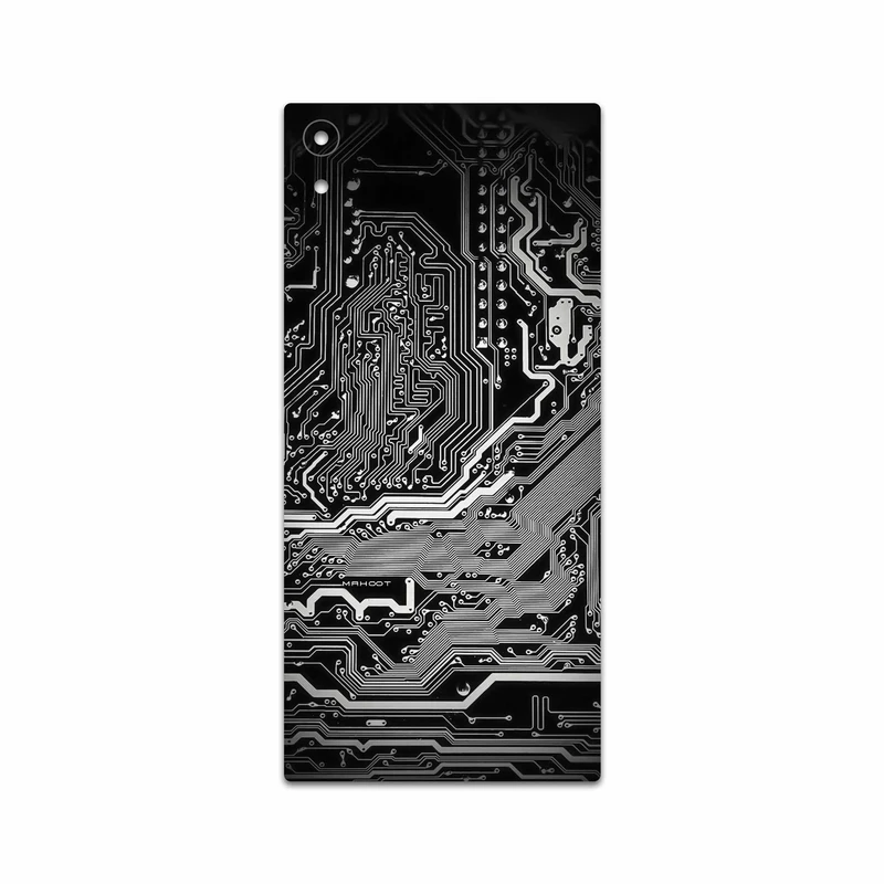 برچسب پوششی ماهوت مدل Black Printed Circuit Board مناسب برای گوشی موبایل سونی Xperia XA1 Ultra