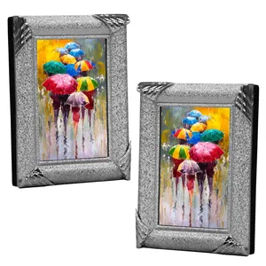قاب عکس مدل گوشه ای سایز 5x7 بسته دو عددی