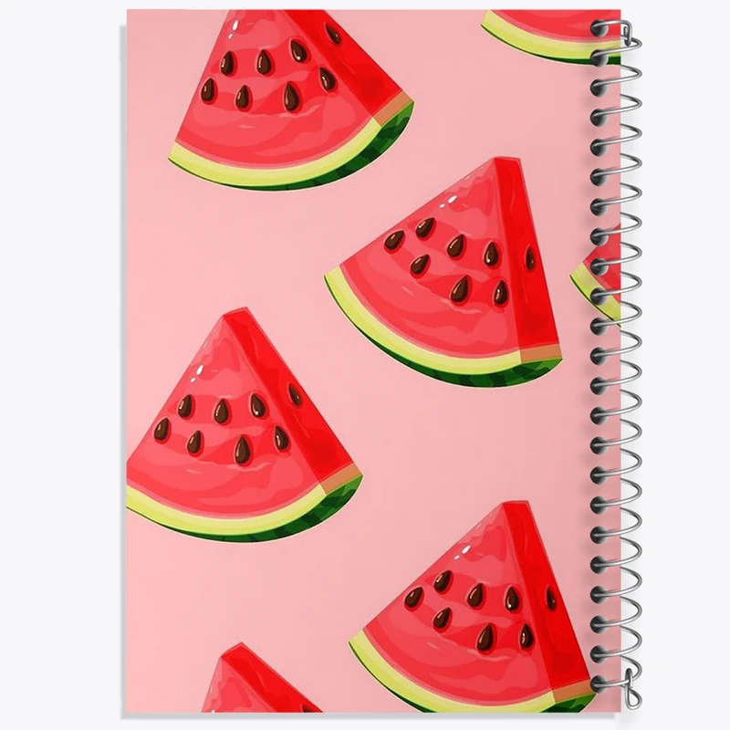 دفتر مشق 50 برگ خندالو طرح پترن هندوانه کد N1749