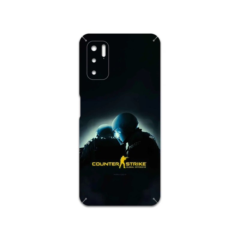 برچسب پوششی ماهوت مدل Counter-Strike مناسب برای گوشی موبایل شیائومی Redmi Note 10 5G