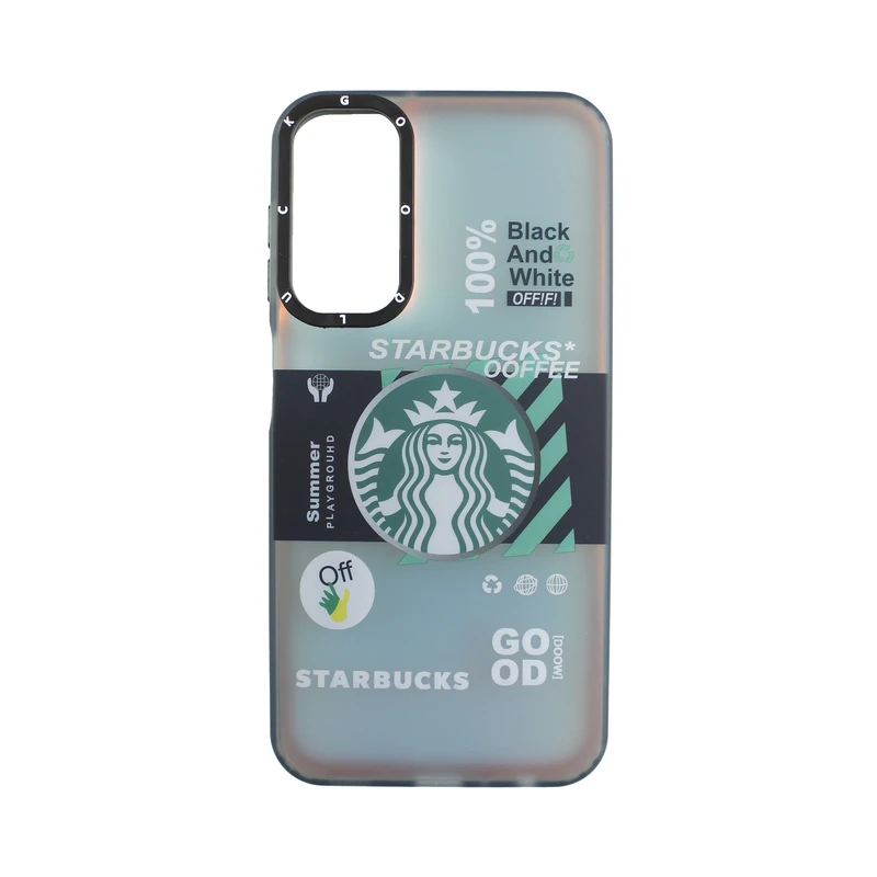 کاور مدل STARBUCKS مناسب برای گوشی موبایل سامسونگ Galaxy A14 4G  