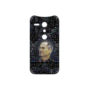 MAHOOT Collage of Steve Jobs 2 Cover Sticker for Motorola Moto G