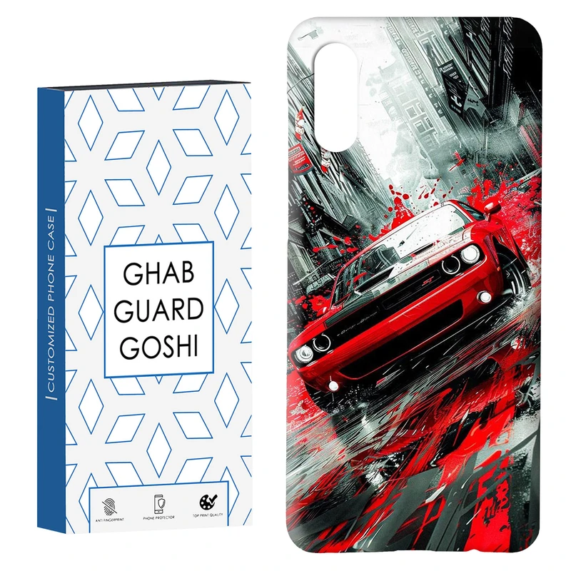 کاور قاب گارد گوشی طرح ماشین کد Dimo-091 مناسب برای گوشی موبایل سامسونگ Galaxy A02 / M02