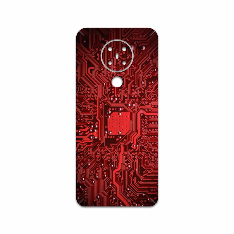 برچسب پوششی ماهوت مدل Red Printed Circuit Board مناسب برای گوشی موبایل نوکیا 5.3