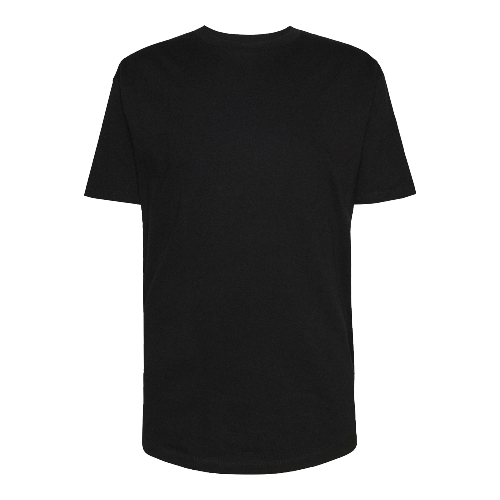 تی شرت لانگ زنانه مدل SIMPLE کد P00 رنگ مشکی