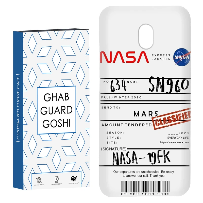 کاور قاب گارد گوشی طرح ناسا کد Dimo-192 مناسب برای گوشی موبایل شیائومی Redmi 8a