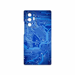 MAHOOT Blue Printed Circuit Board Cover Sticker for Samsung Galaxy Note 20 Ultra