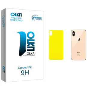 Cooling Olka glass Back Protector For Apple اپل iPhone XS Max