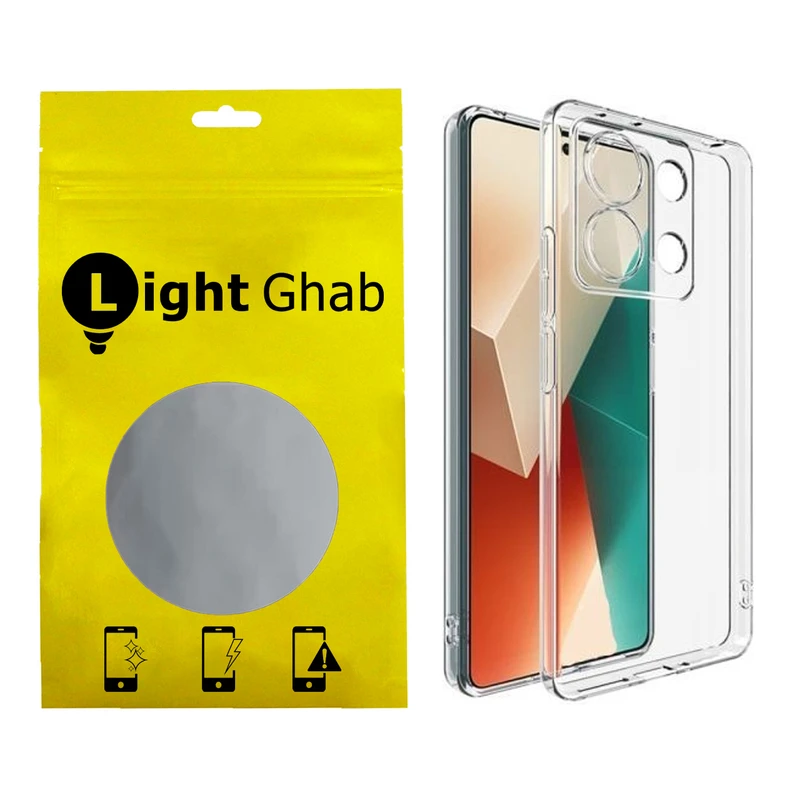 کاور لایت قاب مدل اسپیس طرح Space مناسب برای گوشی موبایل شیائومی Redmi 15C