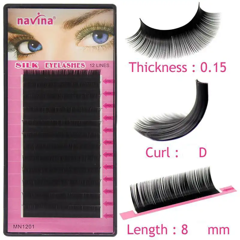 مژه مصنوعی ناوینا مدل D8