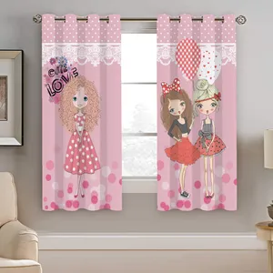 پرده نیروانا طرح دختر کودک مدل هازان کد 8192 سایز 140×200 سانتی متر