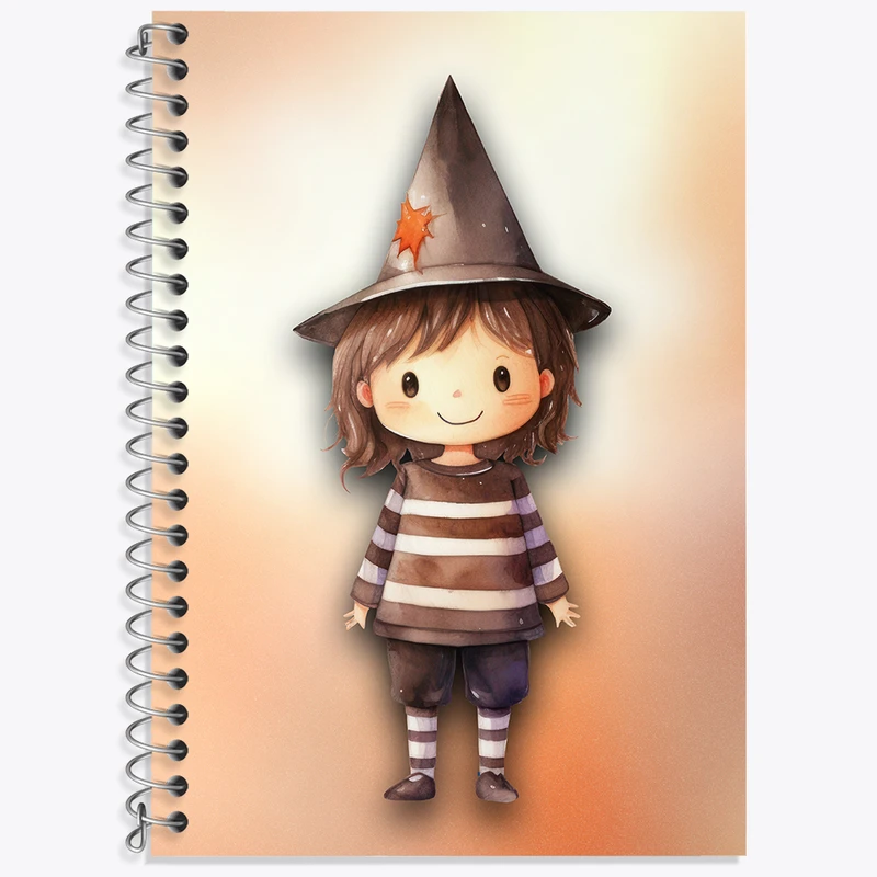 دفتر زبان 50 برگ خندالو مدل سه خط طرح دخترانه بامزه کد N2197