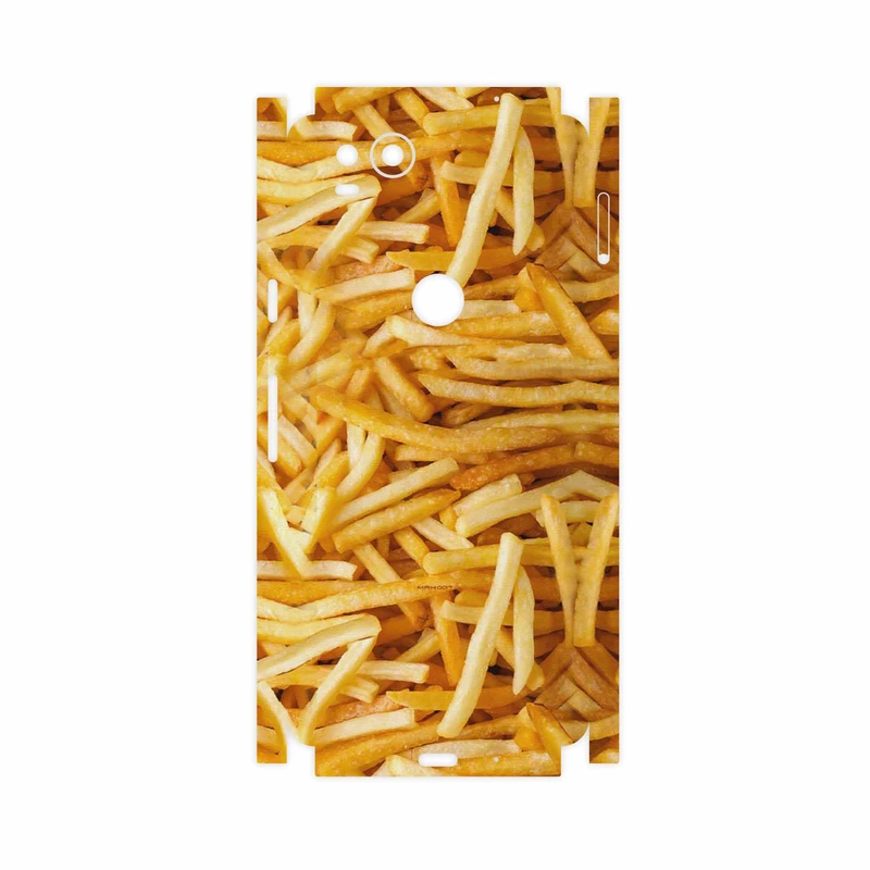 برچسب پوششی ماهوت مدل French fries-FullSkin مناسب برای گوشی موبایل گوگل Pixel 2
