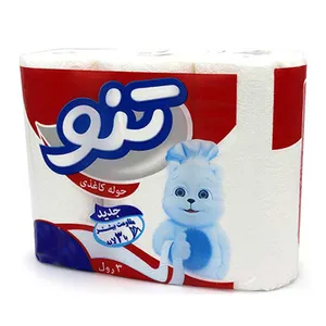 دستمال حوله ای تنو مدل سه لایه بسته سه عددی