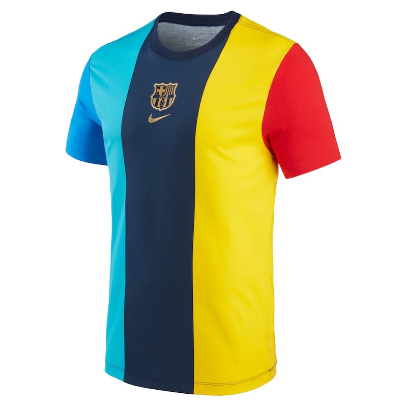 تی شرت ورزشی مردانه مدل بارسلونا کد Training 2023