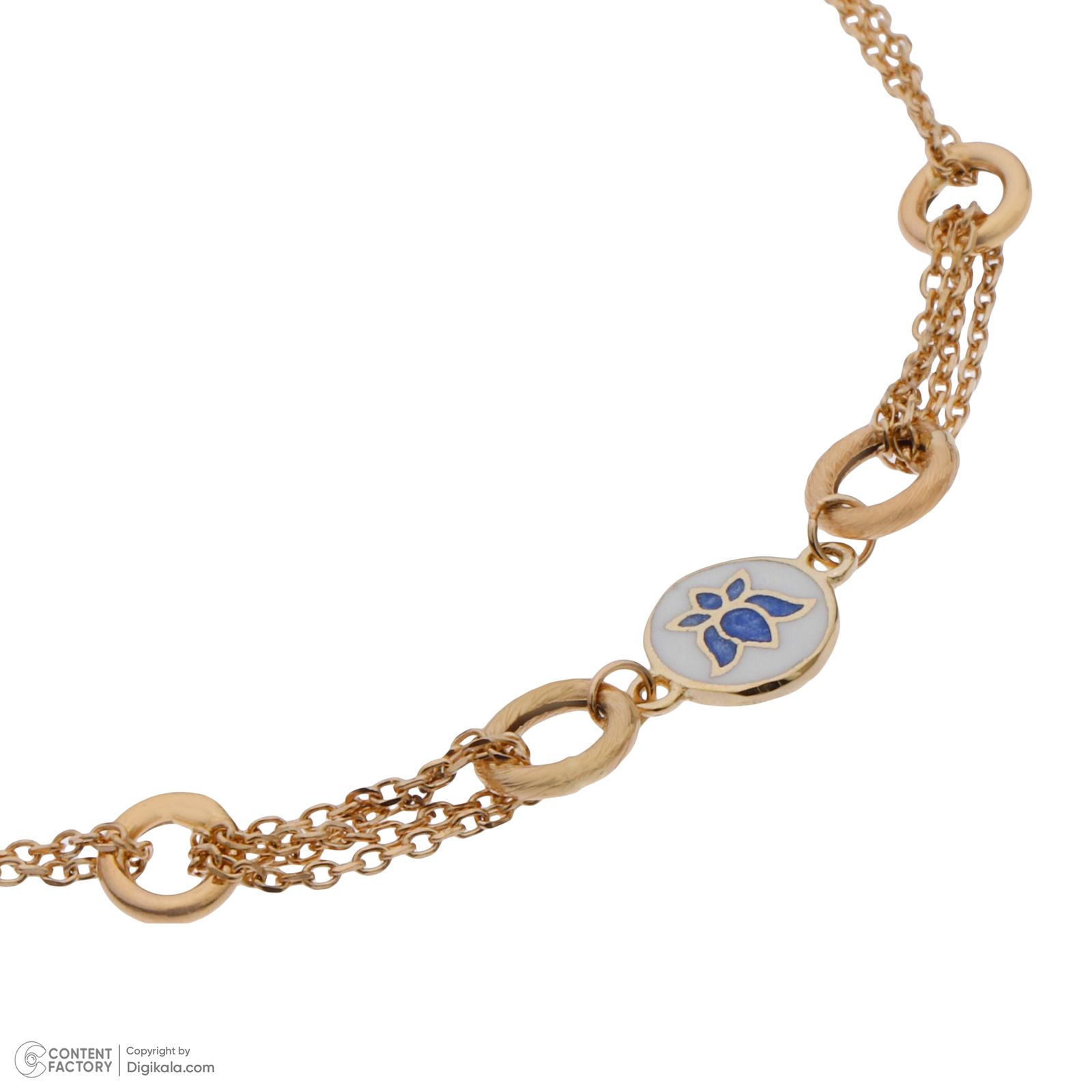 دستبند طلا 18 عیار زنانه مایا ماهک مدل MB1679 -  - 4