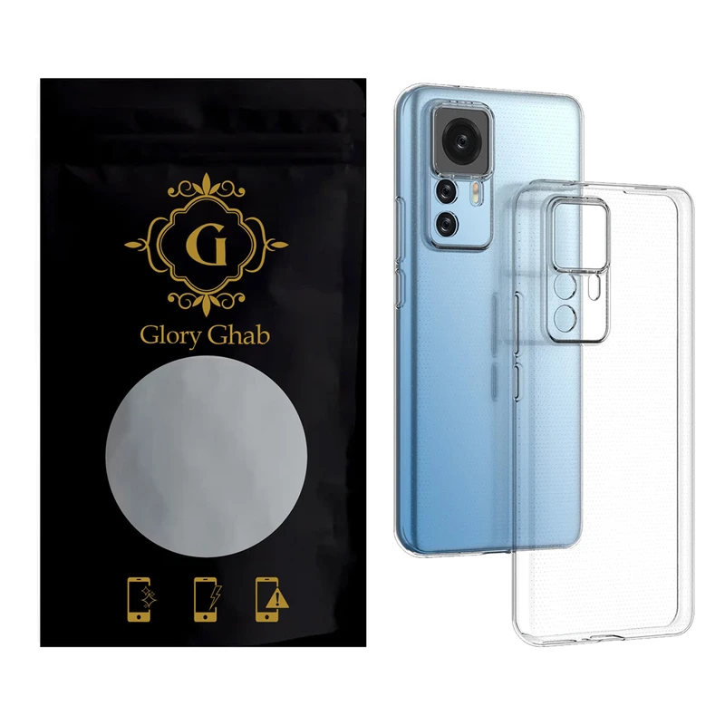 کاور گلوری قاب مدل شفاف SPC مناسب برای گوشی موبایل شیائومی 12T Pro