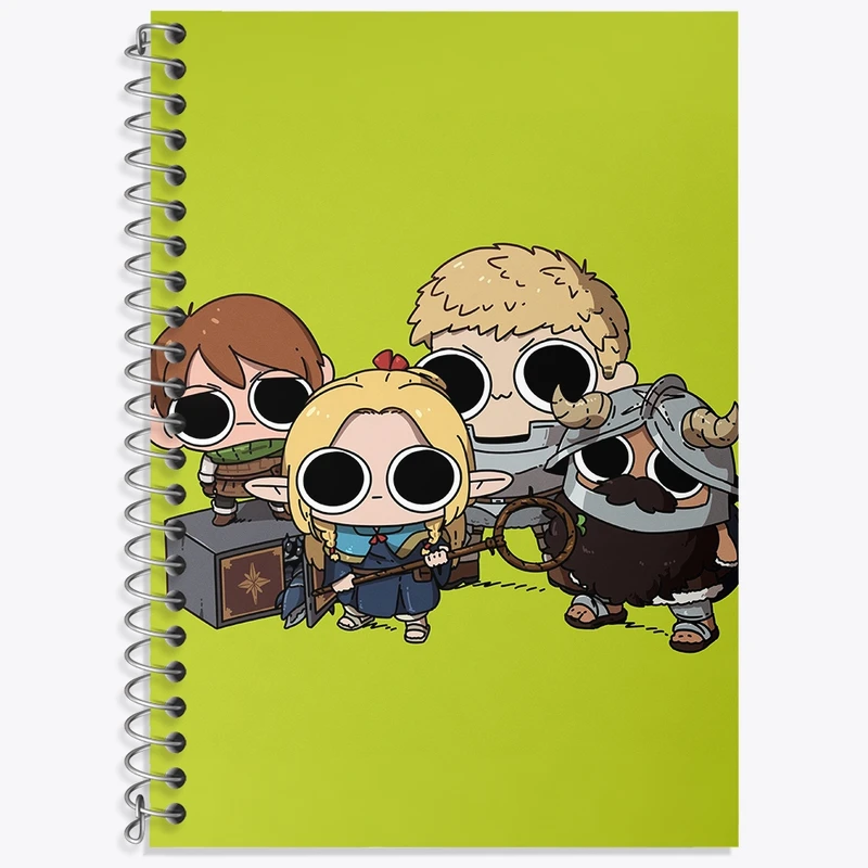 دفتر لغت 50 برگ خندالو طرح انیمه خوشمزه در سیاه چال کد 35894