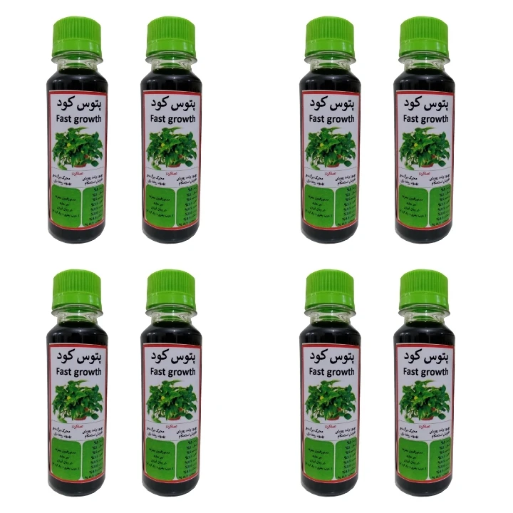 کود مایع فرمولاسیون مخصوص پتوس کد  Pak حجم 120 میلی لیتر بسته 8 عددی