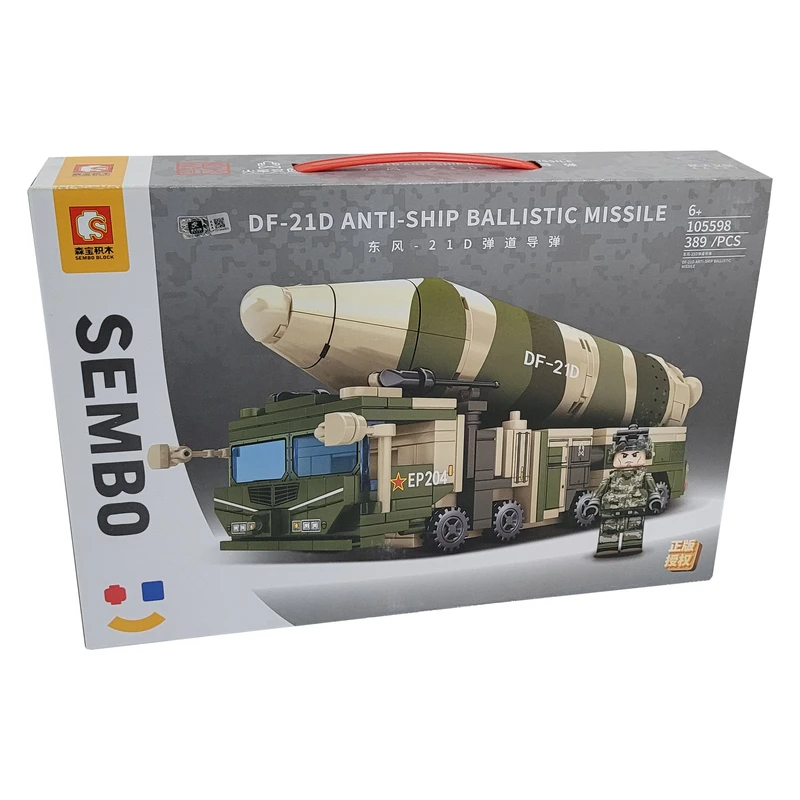 ساختنی مدل کامیون حمل موشک بالستیک کد 105598