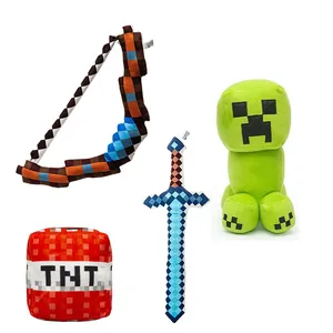 عروسک مدل ماینکرافت کد monitoys450 مجموعه چهار عددی