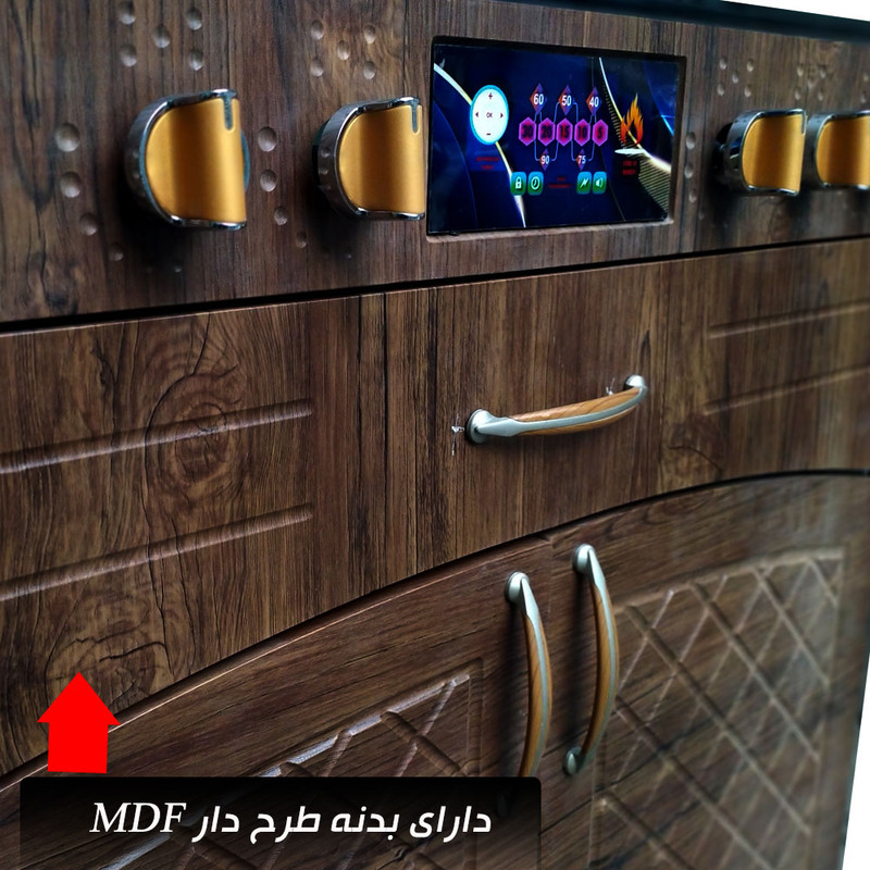 اجاق گاز دنپاسر مدل denMDF2D اجاق گاز دنپاسر مدل denMDF2D