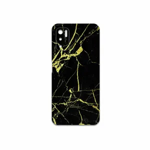 MAHOOT Graphite-Gold-Marble Cover Sticker for Xiaomi Poco M3 Pro 5G
