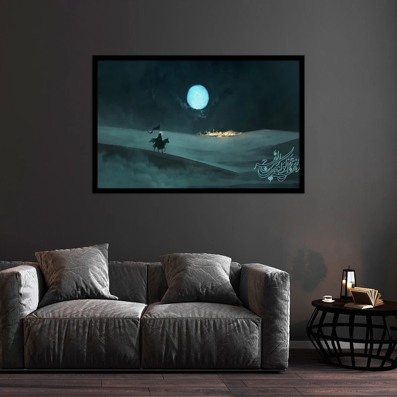 تابلو بکلیت طرح تصویر مذهبی امام زمان (عج) مدل B-bu2493