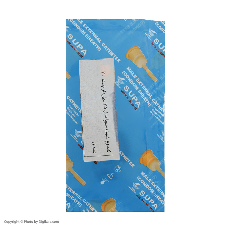 کاندوم شیت سوپا مدل AM-L سایز 35 بسته 30 عددی
