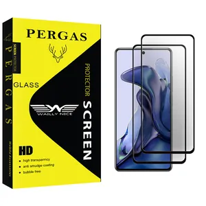 Waily Nice Pergas Glass Ceramics Screen Protector For Xiaomi 11T 5G 21081111RG Pack Of 2