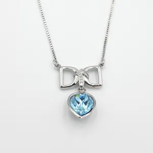 گردنبند نقره زنانه کد 20353