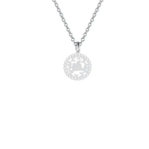 گردنبند نقره زنانه هایکا مدل پرنده کد n.ha2-381