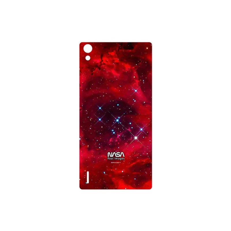 برچسب پوششی ماهوت مدل Universe b NASA 10 مناسب برای گوشی موبایل هوآوی Ascend P7