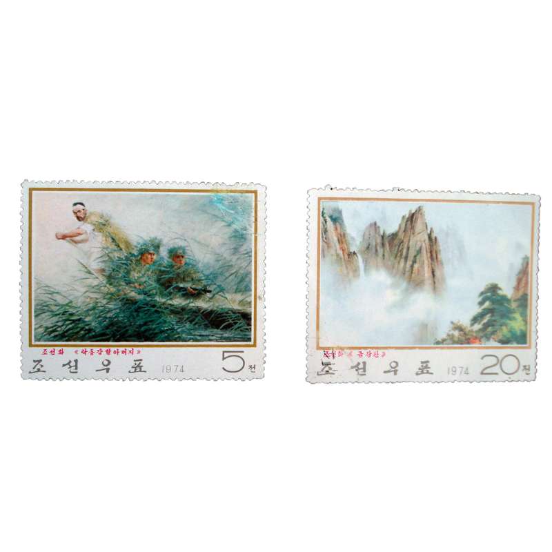 تمبر یادگاری مدل طبيعت كد c-942 مجموعه 2 عددي