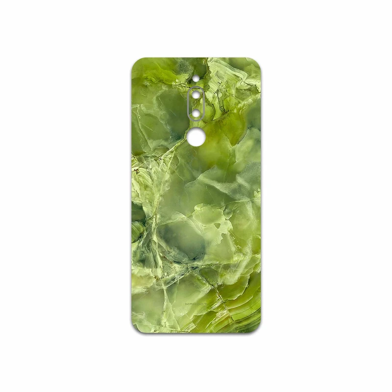 برچسب پوششی ماهوت مدل Green Crystal Marble مناسب برای گوشی موبایل میزو M6T