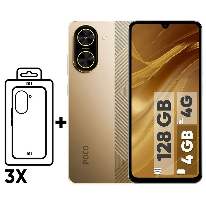 Xiaomi Poco C71 - 2 SIM | 128GB - 4GB RAM - With three Guards