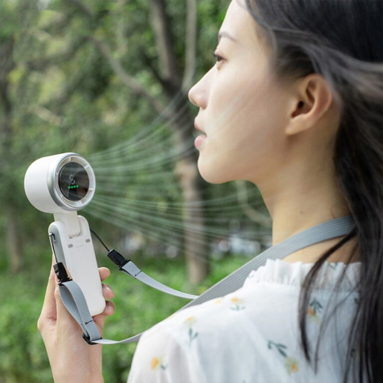 پنکه شارژی مدل Handheld ظرفیت 3600 میلی آمپر ساعت