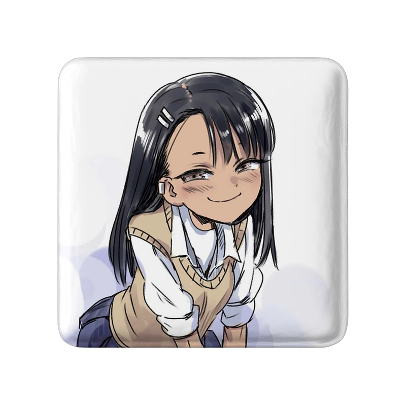 پیکسل خندالو طرح ناگاتارو انیمه ناگاتورو مدل مربعی کد 34011