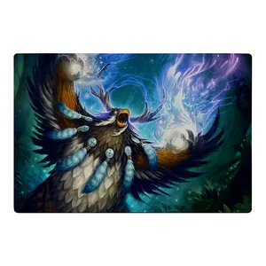 ماوس پد مخصوص بازی زیگ زاگ  طرح warcraft کد 4345