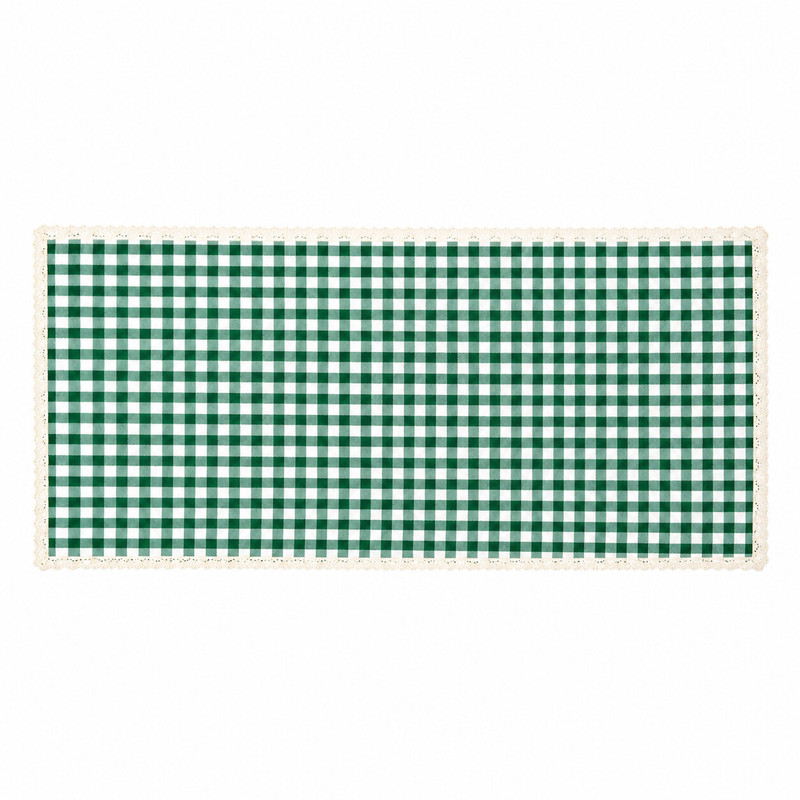 رومیزی مدل چهارخانه کد 05 سایز 250×140 سانتی‌متر
