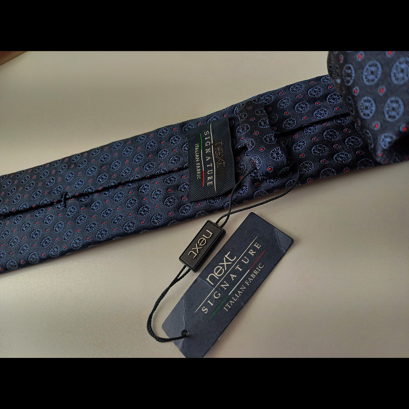 کراوات مردانه نکست مدل ایتالین فابریک سیلک 100