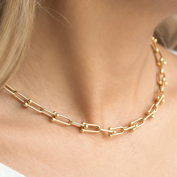 گردنبند طلا 18 عیار زنانه ماوی گالری مدل تیفانی 1