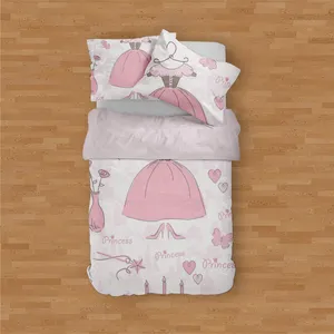 سرویس روتختی مدوپد طرح لباس سیندرلا مدل PAT00260 یک نفره 4 تکه