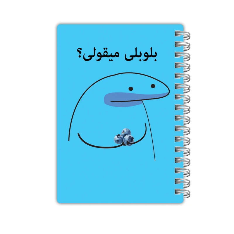 دفتر 40 برگ مدل میقولی کد 2406